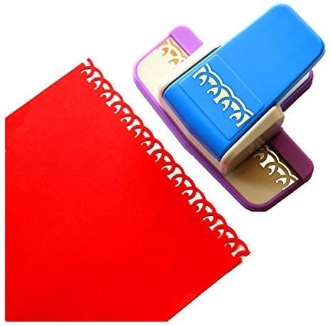 Qatalitic Border Paper Craft Punch for Project Book Making Or School Projects and DIY Art & Crafts (8721-9)