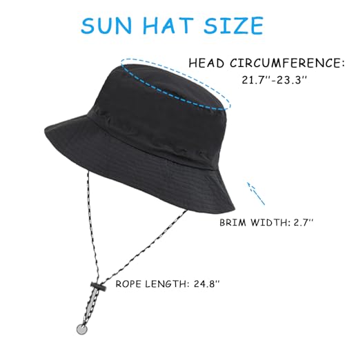 Sombrero Bucket Unisex Ligero y Resistente al Agua miniatura 2