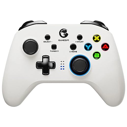 Gamesir T4 Pro Branco - Joystick - Controle de Jogo - Bluetooth - Compatível iOS / Android / PC / Switch