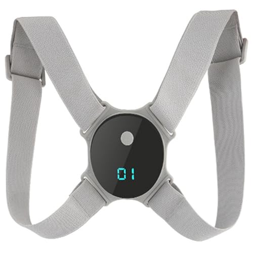 Lawnrden Smart Posture Corrector - Adjustable Upper Back Brace with Vibration Intelligent Posture Reminder, Trainer for Kids, Help to Keep Right