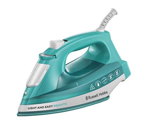Russell Hobbs 24840 Light & Easy Brights Iron, 2400 Watt, Aqua