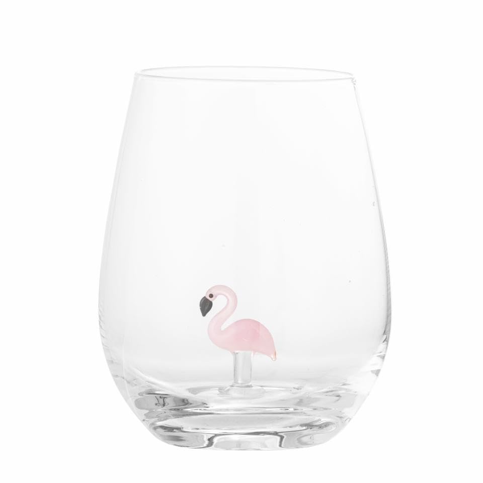 Bloomingville Misa Trinkglas Klar – Mundgeblasenes Glas mit...