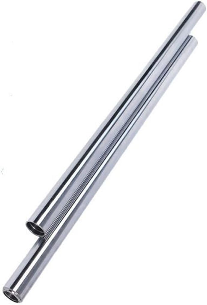 Motorcycle Front Fork Inner Tubes For Yamaha SDR200 2TV 1987 SRX250 1985 1987 1991 33x578mm Fork Pipe Suspension Silver