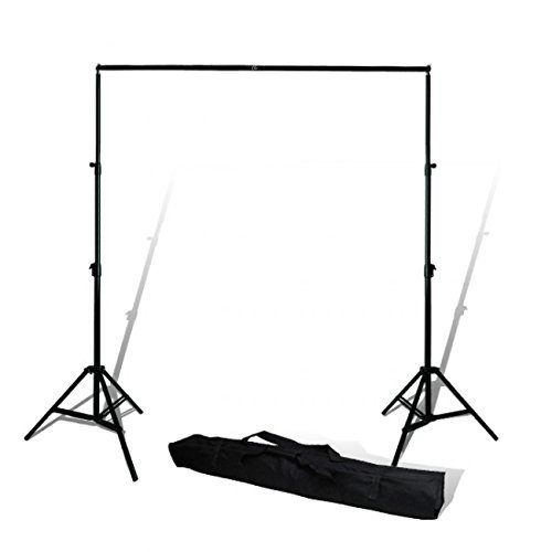 Image of Sonia Curtain Rods with Conversion Adapter Convert the Light Stand into a Background System 3 Feet Each Rod (3 Pcs Set)