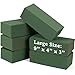 Floral Foam Blocks | Florist Flower Styrofoam Green Craft Bricks Applied Dry or Wet | Set of 6