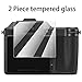 FYDIKHN 2 PCS Camera Tempered Glass Screen Protector Film For Hasselblad X2D 100C 9H Hardness 3.6 inch