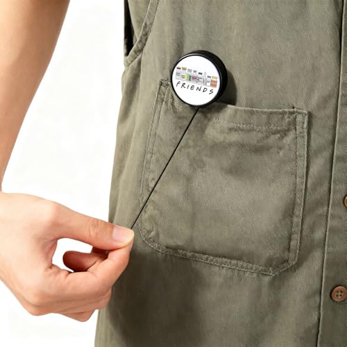 KUIYAI BottlesUK Bobine de badge d'infirmière pour infirmière, cadeau pour soins intensifs, anesthésie infirmière, cadeau CRNA – vue 4