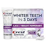 3D White Brilliance Vibrant Peppermint Teeth Whitening Toothpaste, 4.6 oz