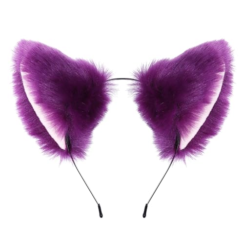BAOPLAYKIDS Cat Fox Long Fur Ears