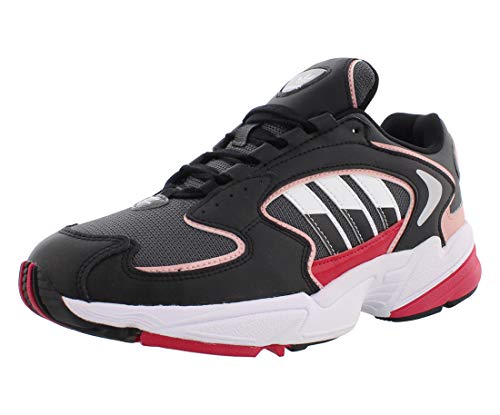 adidas Originals Falcon 2000 Womens Shoes, Black/Red/Pink, 11