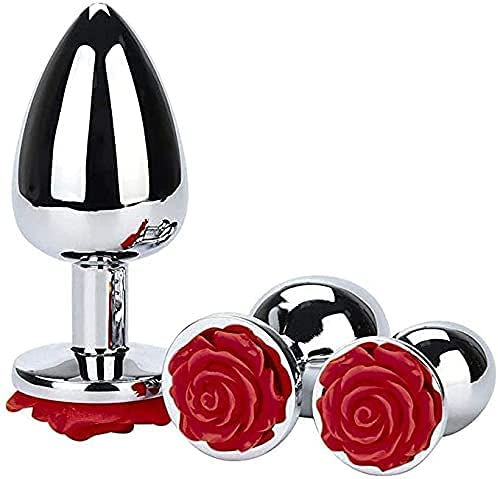 3 pcs/ensemble Débutant Or Métal Plug Jouets Plug Bijou S & M Adullt Gay Adullt Jouets Homme Plaisir Jouet Cover