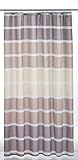 Axentia Duschvorhang, Kunststoff, Taupe