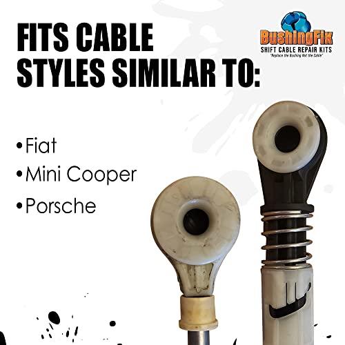 BushingFix NA1Kit Manual Transmission Shift Cable Bushing Repair Kit