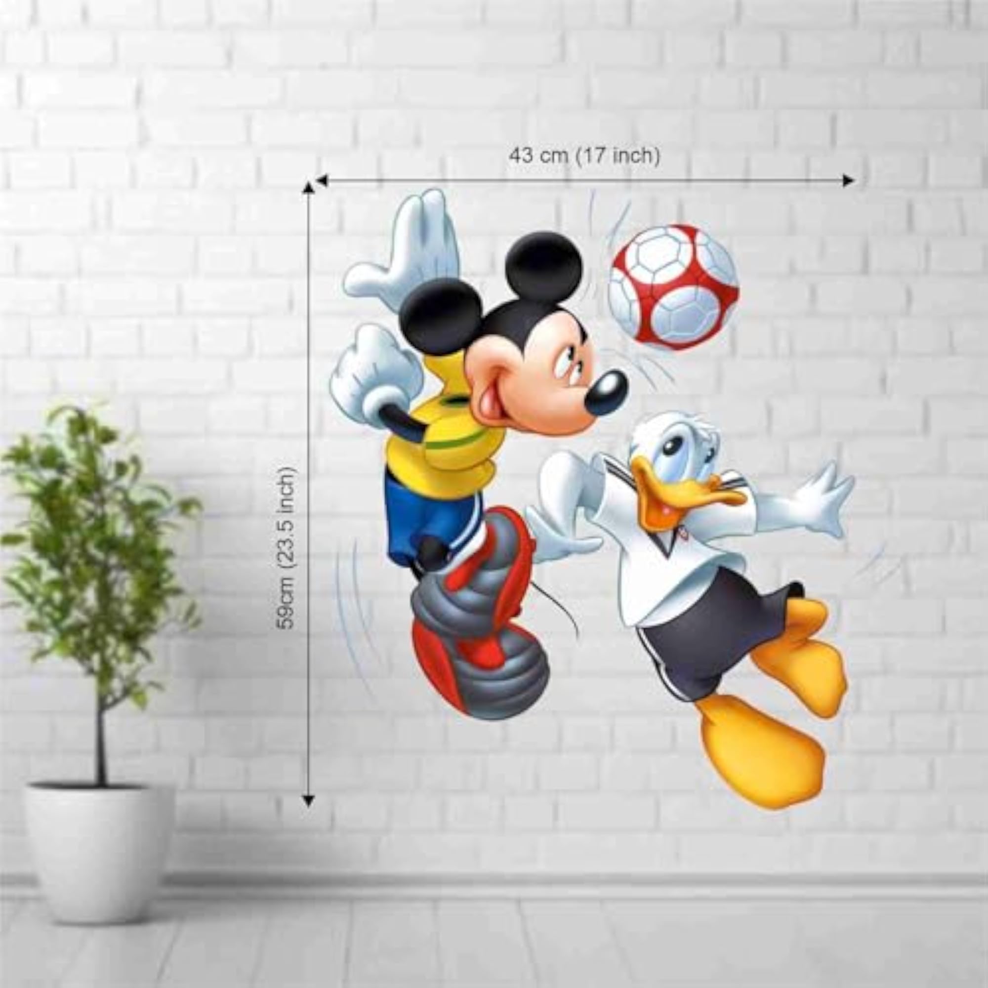 Decorative Mickey Mouse Wall Sticker