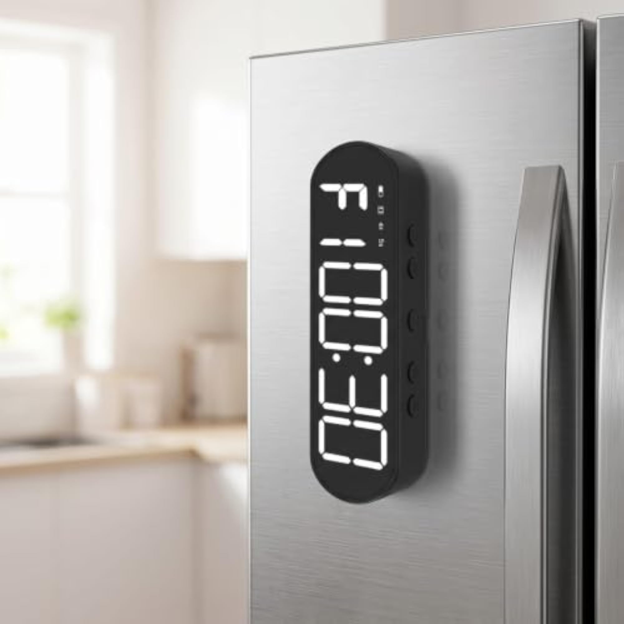 Portable Mini Timer Clock, Rechargeable Workout Timer