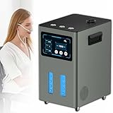 Inhalateur D'hydrogène Avec Générateur D'eau Et De Gaz De Haute Pureté, Générateur De Gaz Brown, Pour Le Bien Être, Minuterie 0,5 À 6 H, Roulettes, Écran Tactile, 4200 Ml/Min(Gunmetal,1500ml/min)