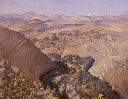 Image sur Toile Barada Gorge par George Lambert | Tableau Chambre 60x90cm
