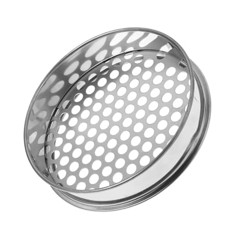 IWOWHERO De Jardín De Tierra para Jardinería Portátil De Acero Inoxidable con Malla El Patio o Jardín