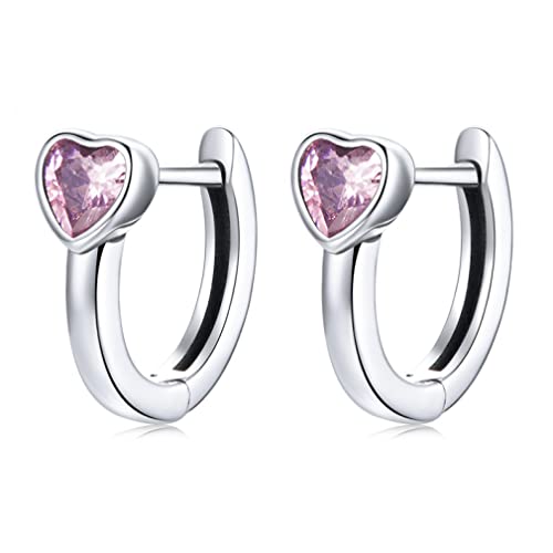 Boucles d'oreille en cristal rose le cadeau idéal pour déclarer votre amour avec élégance