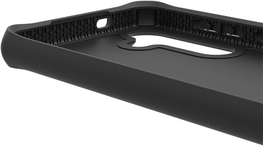 ITSKINS Hybrid R // Bold High Impact Hybrid Case for Samsung Galaxy S24, Compatible with MagSafe, Protective Military Shockproof Cover, Slim Phone Case - Black