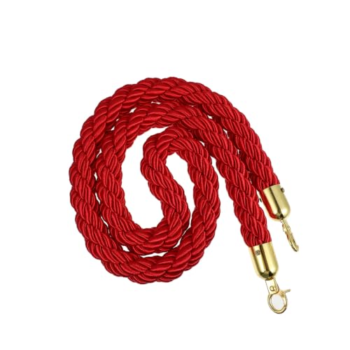 Cordón rojo de alta resistencia LIFKOME para control de accesos elegante en bares