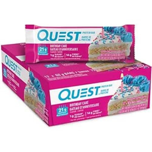 Quest Bar Birthday Cake 12/box, 720 g