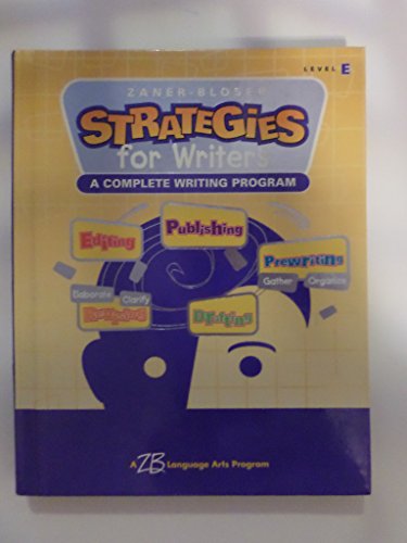 Strategies for Writers: Level E - Grade 5 0736712356 Book Cover
