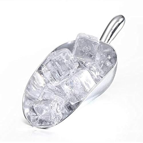 Ice Cube Scoop Cast Aluminum Shovel Scoops Multipurpose Kitchen Spoon For Ice Maker Freezer Coffee Bean Food 38 oz