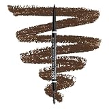NYX Professional Makeup Matita sopracciglia, Micro Brow Pencil, Due lati con matita automa...