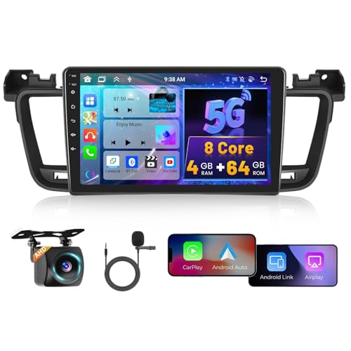 Autoradio Android 15 Peugeot 508 résout le manque de navigation moderne et Bluetooth