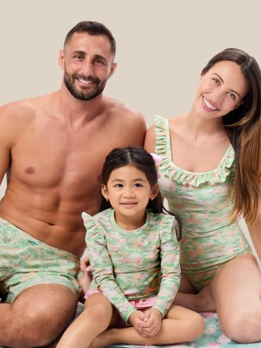 Image of RUGGEDBUTTS Baby /Toddler Boys Long Sleeve Rash Guard Swim Shirt w /UPF 50+