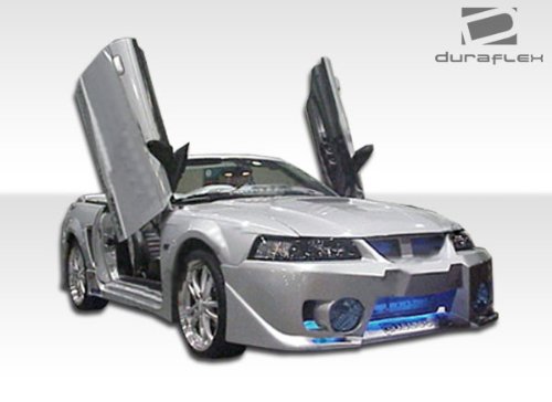 Extreme Dimensions Duraflex Replacement For 1999-2004 Ford Mustang Evo 5 Front Bumper Cover - 1 Piece #TOP3