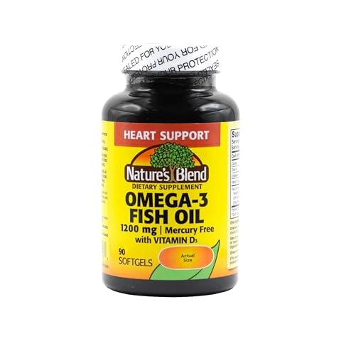 Nature's Blend Omega-3 Fish Oil 1200 mg Cover