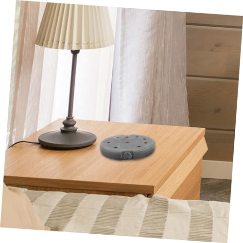 Accesorio de chasis para lámpara con base redonda estable y soporte de pie resistente 6