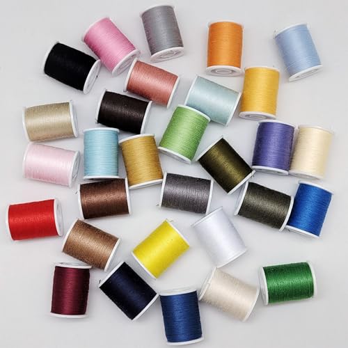 Set de hilos de poliéster para coser con 30 colores surtidos miniatura 4