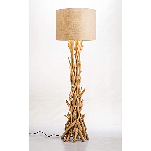 Modern Home Nautical Driftwood Floor Lamp #TOP1