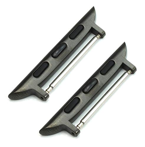 Sulla Connector kompatibel mit Apple Iwatch Series 4, 5, 6, 7, 8 44mm Schwarz Cover