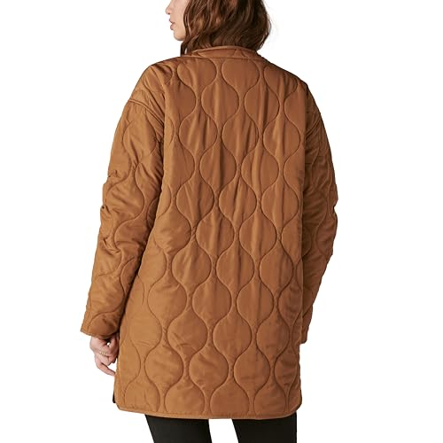 Lucky Brand Women's Reversible Shine Quilted Liner Jacket2