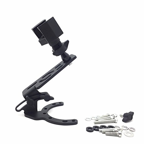 HTTMT ACM-SDTY2+ACM-PH Camera GPS Cell Phone Radar Tank Mount With Holder Compatible with Ducati Triumph Suzuki Motorcycles - All years with traditional gas caps except GSX-R 1000 (2007-2008)