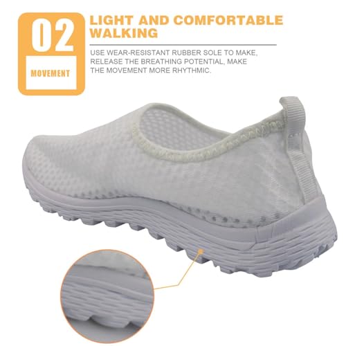 Forchrinse Cow Print Women’s Sneakers Slip on Shoes Cute Casual Shoes Walking Running Shoes Lightweight4
