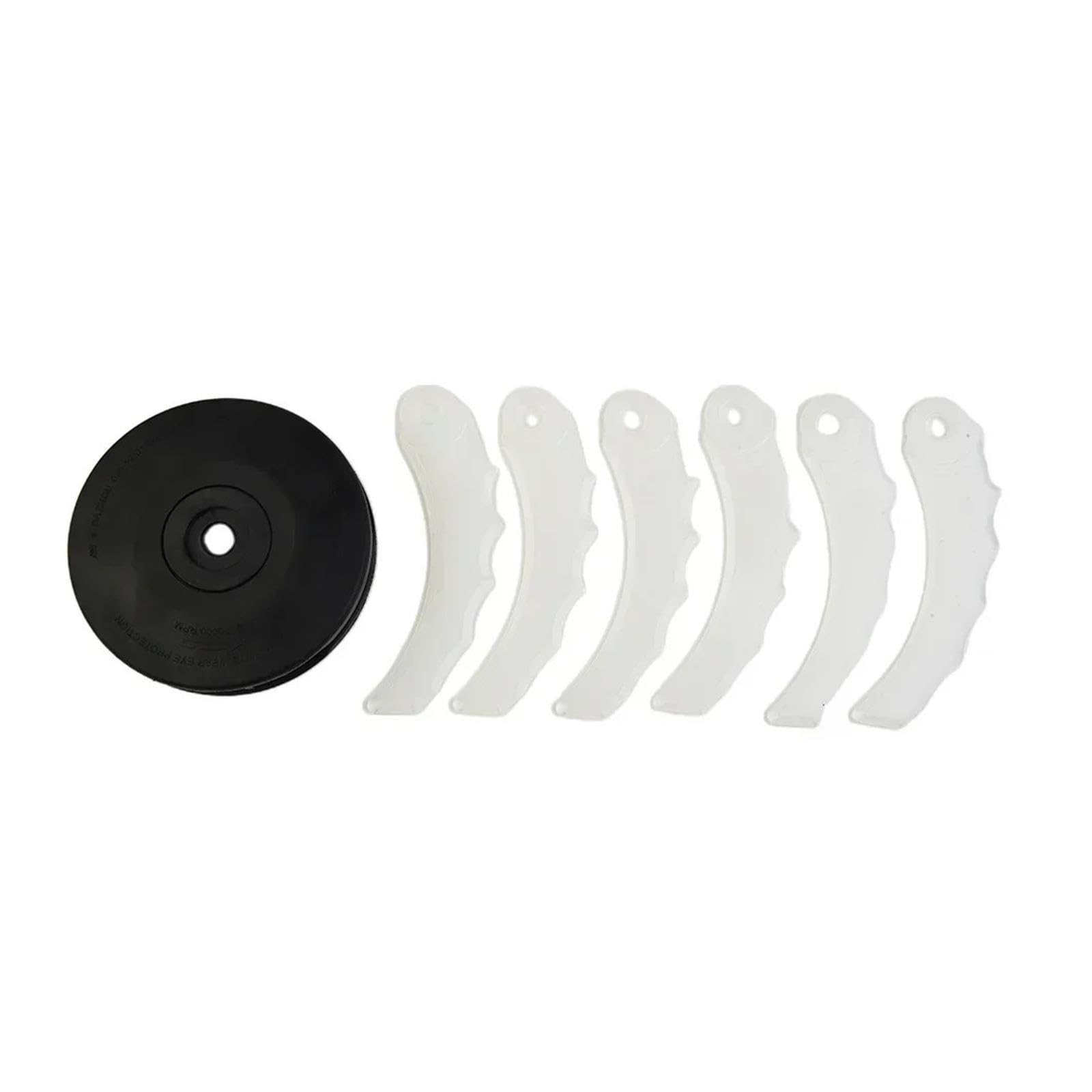 Lawn Mower Blade,Compatible For Makita,Blade Head Plastic 198383-1 Grass Trimmer DUR184L DUR190L DUR190U DUR191U DUR364L UR101C UR201C Trimmer Accessories