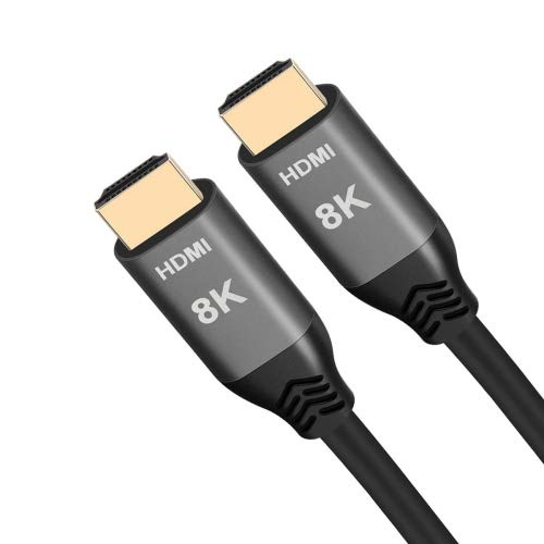 Câble HDMI 2.1 8K noir 5m pour réparer les pertes de signal des longs écrans