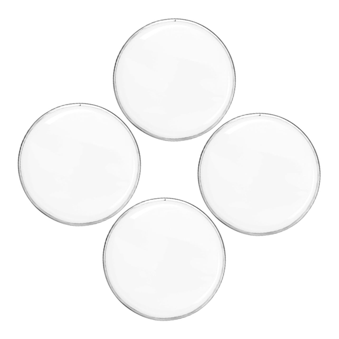 Toddmomy 4pcs Drum Skin for Jazz Drum Drum Supplies Polyester Film Jazz Drum Skin Jazz Drum Replacement Skin