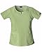 Cherokee Women's Round Neck Top, Sage Green, XX-Large