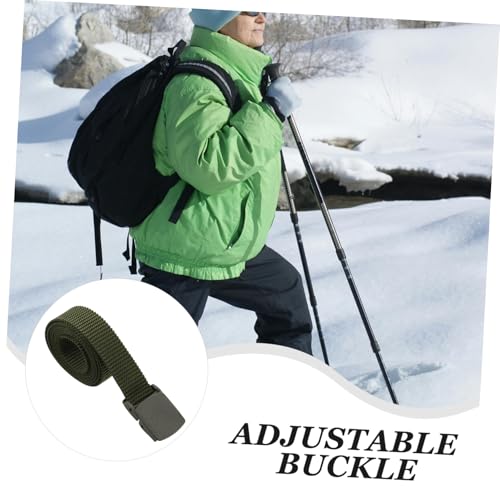 4pcs Adjustable Nylon Canvas Belt for Men Heavy Duty Utility Belt Combat for Adventure Outdoor3