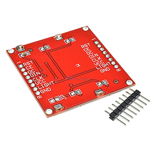 LCD Module Display Monitor White Backlight Adapter PCB 84 * 48 84x48 5110 Screen for Arduino Controller 3.3V Dot Matrix Digital