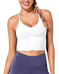 White Sports Bra