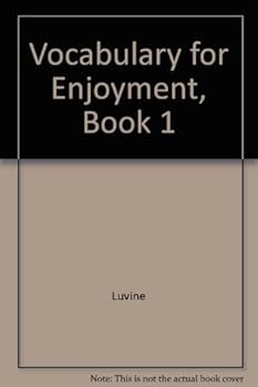 Paperback Vocabulary for Enjoyment, Book 1 Book