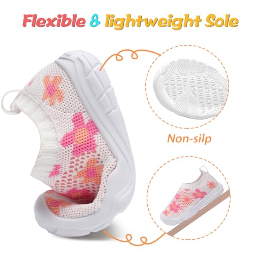 Image of JOINFREE Toddler Boys Girls Sneaker Slip On Shoes Kids Lightweight Breathable Walking Shoes