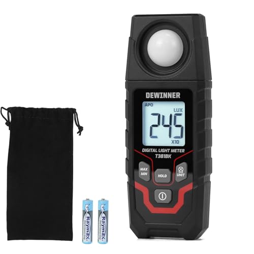 DEWINNER Digital Light Meter for Plants & LEDs